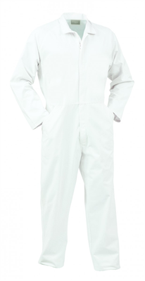 Turu Lightweight P/C Nylon Zip  L/S Food Overalls (FONPCLW)