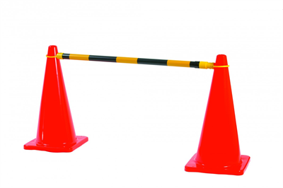 Extendable Cone Barrier Bar