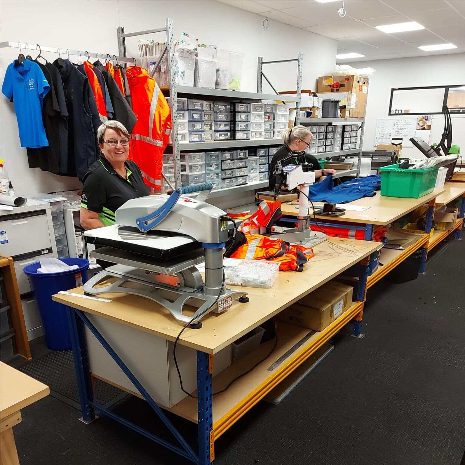 Embroidered logo uniforms and shirts Auckland, Printed logos embroidered clothing NZ Westpeak